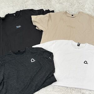 💕 Bundle of 4 Vivint Tees Size Large